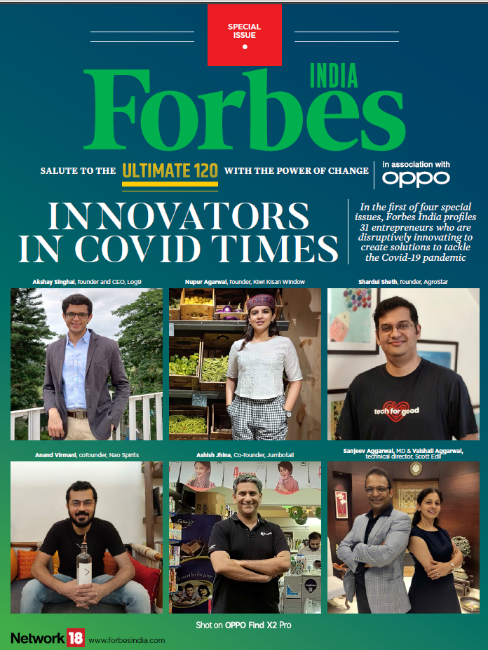 Screenshot 80 Nupur featured in the Forbes India special issue as Ultimate 120